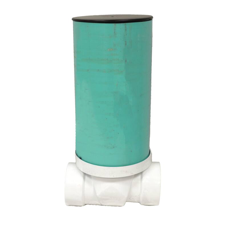 Jones Stephens B04401K 4" PVC Backwater Valve with Extension Kit and - White