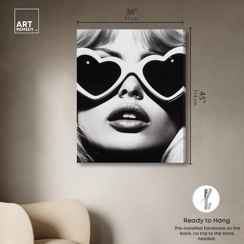 Love Through the Lens Canvas by Art Remedy, Gallery Wrapped