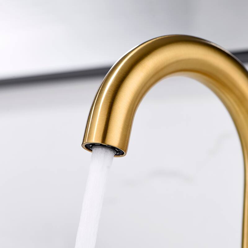 Luxier MSC11-T 4 in. Centerset 2-Handle Bathroom Faucet with Drain