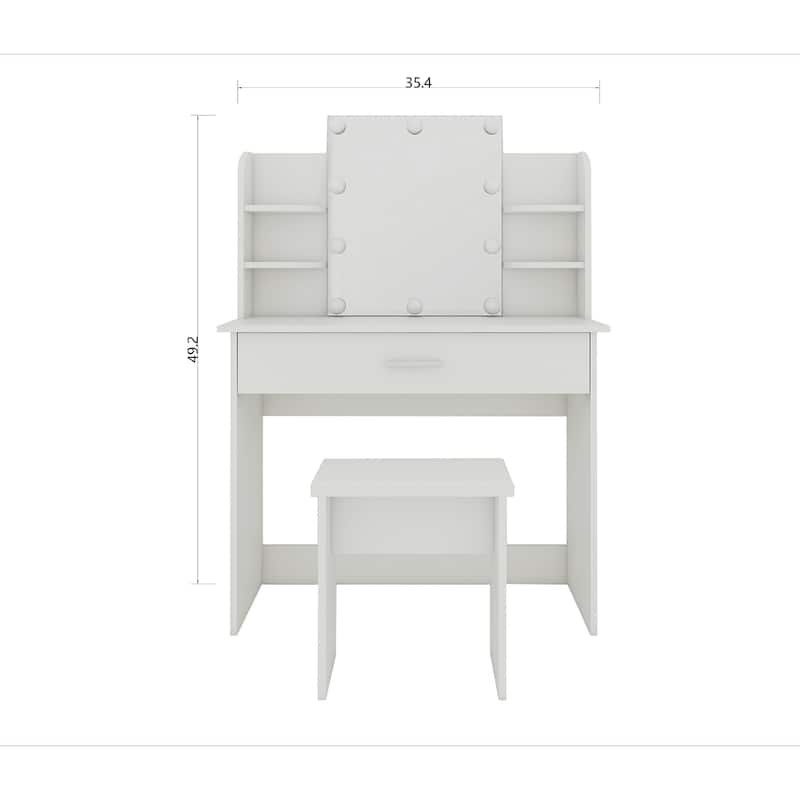 One drawer dresser table