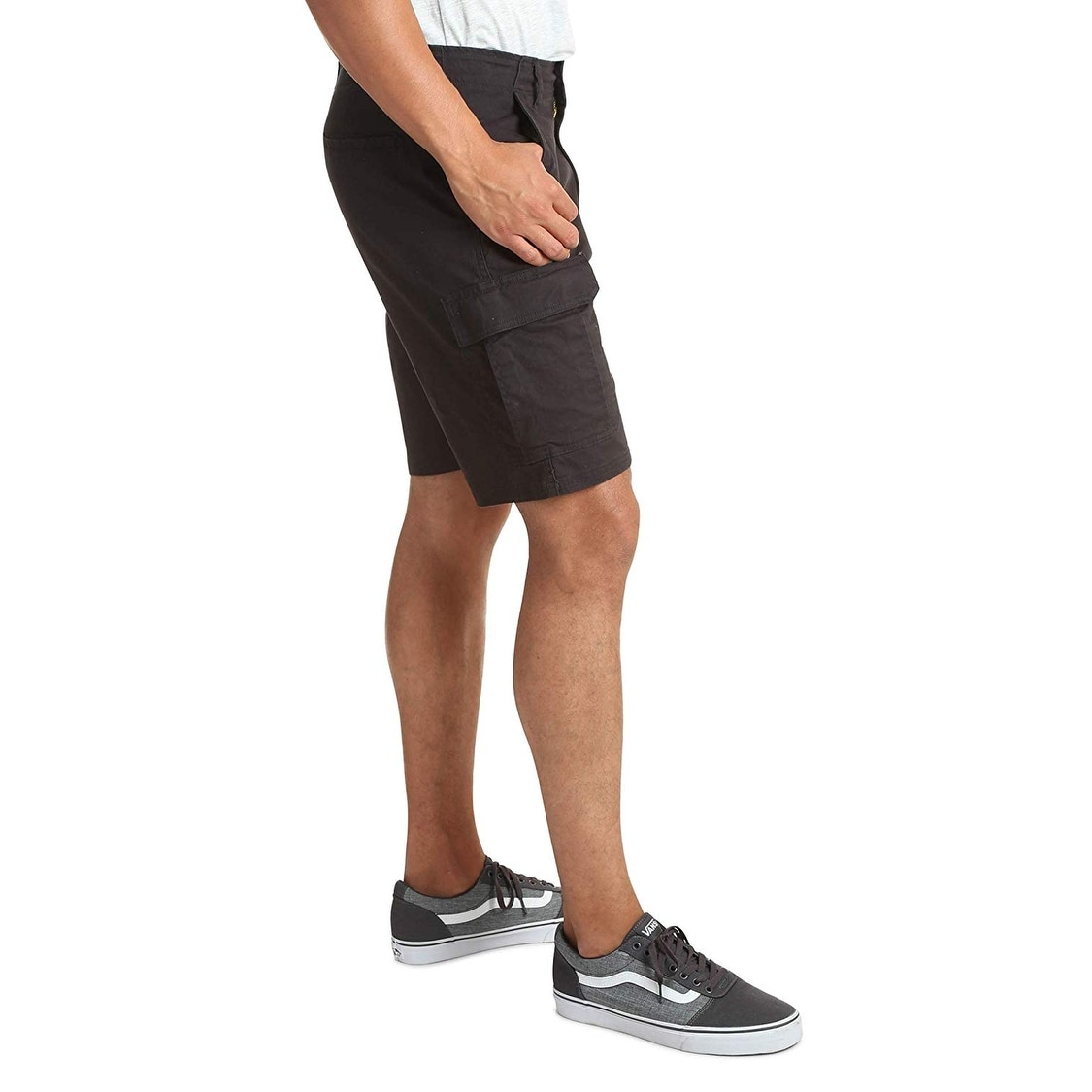 wrangler relaxed fit stretch cargo shorts