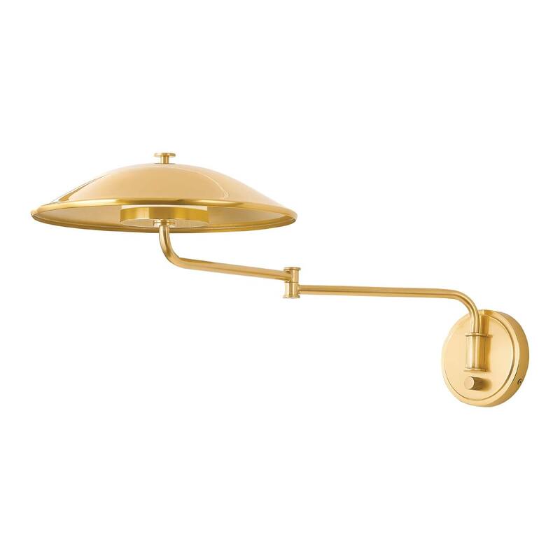 Hudson Valley Lighting 6910 Brockville 11" Tall Wall Sconce - Aged Brass