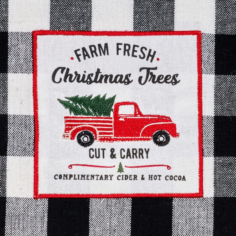 DII Asst Christmas Truck Dishtowels Set/3