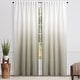 preview thumbnail 7 of 34, Chanasya Ombre Gradient Bedroom Semi-Sheer Window Curtain Panel Pair (Set of 2)