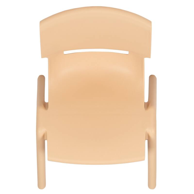 10 Pack Plastic Stackable School Chair with 12" Seat Height - Preschool Chair