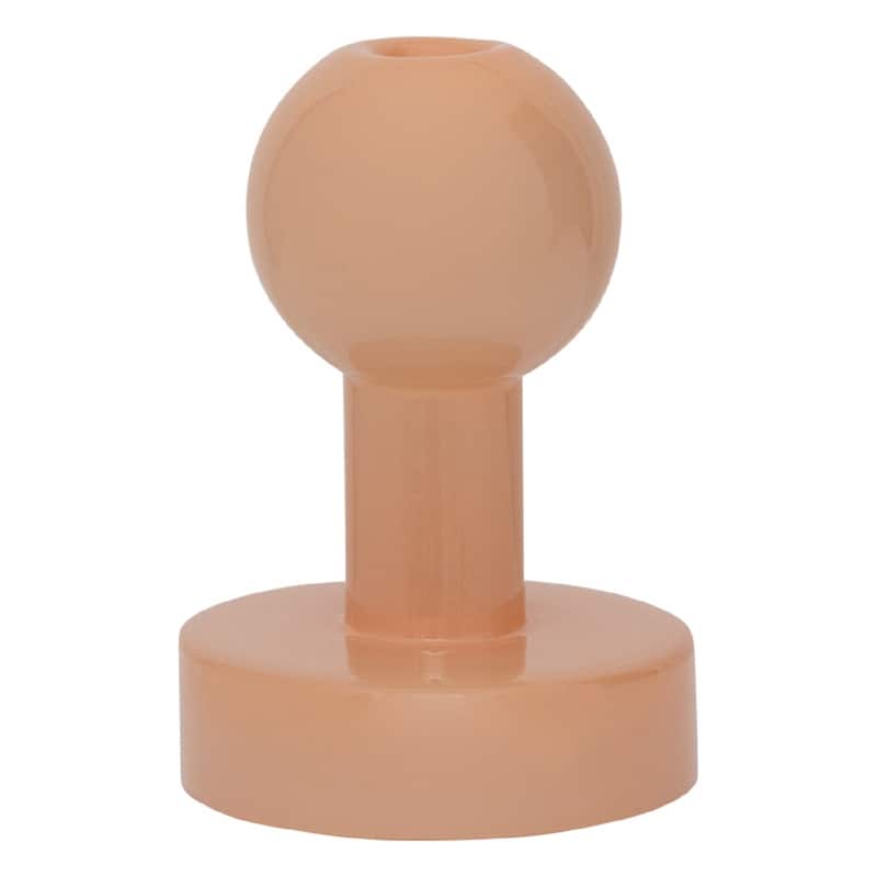 Taper Candle Holder - 5.75" - Pink