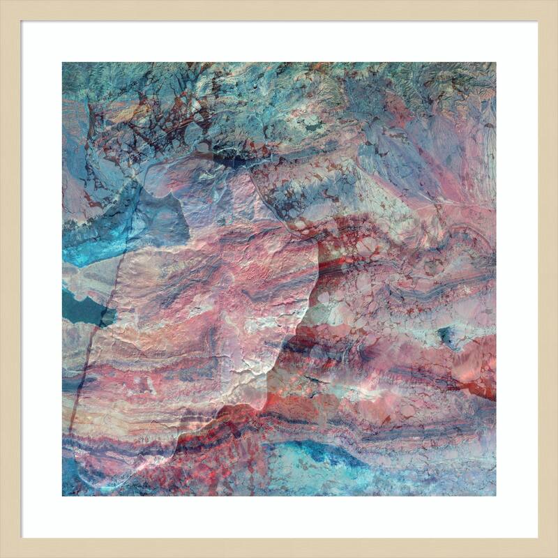 Bloodstone.png by Pelin Atilla Wood Framed Wall Art Print