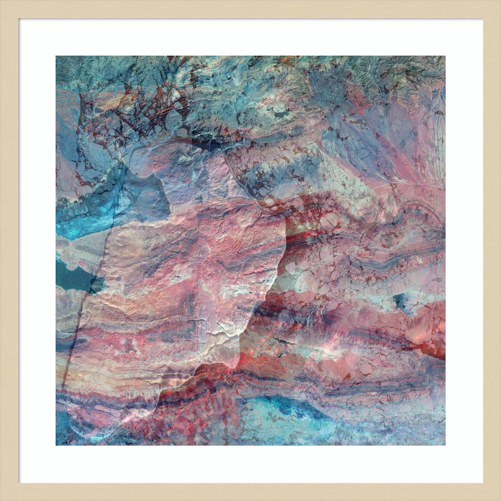 Bloodstone.png by Pelin Atilla Wood Framed Wall Art Print