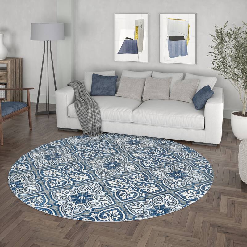 Carrington Global Floral & Botanical Indoor Area Rug