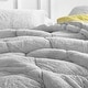 preview thumbnail 9 of 8, Are You Kidding Bare - Coma Inducer® Oversized Comforter - Antarctica Grey