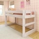 preview thumbnail 1 of 22, Max and Lily Farmhouse Twin-Size Low Loft Bed