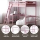preview thumbnail 10 of 67, Hillsdale Caspian Wood Twin Loft Bed with Desk