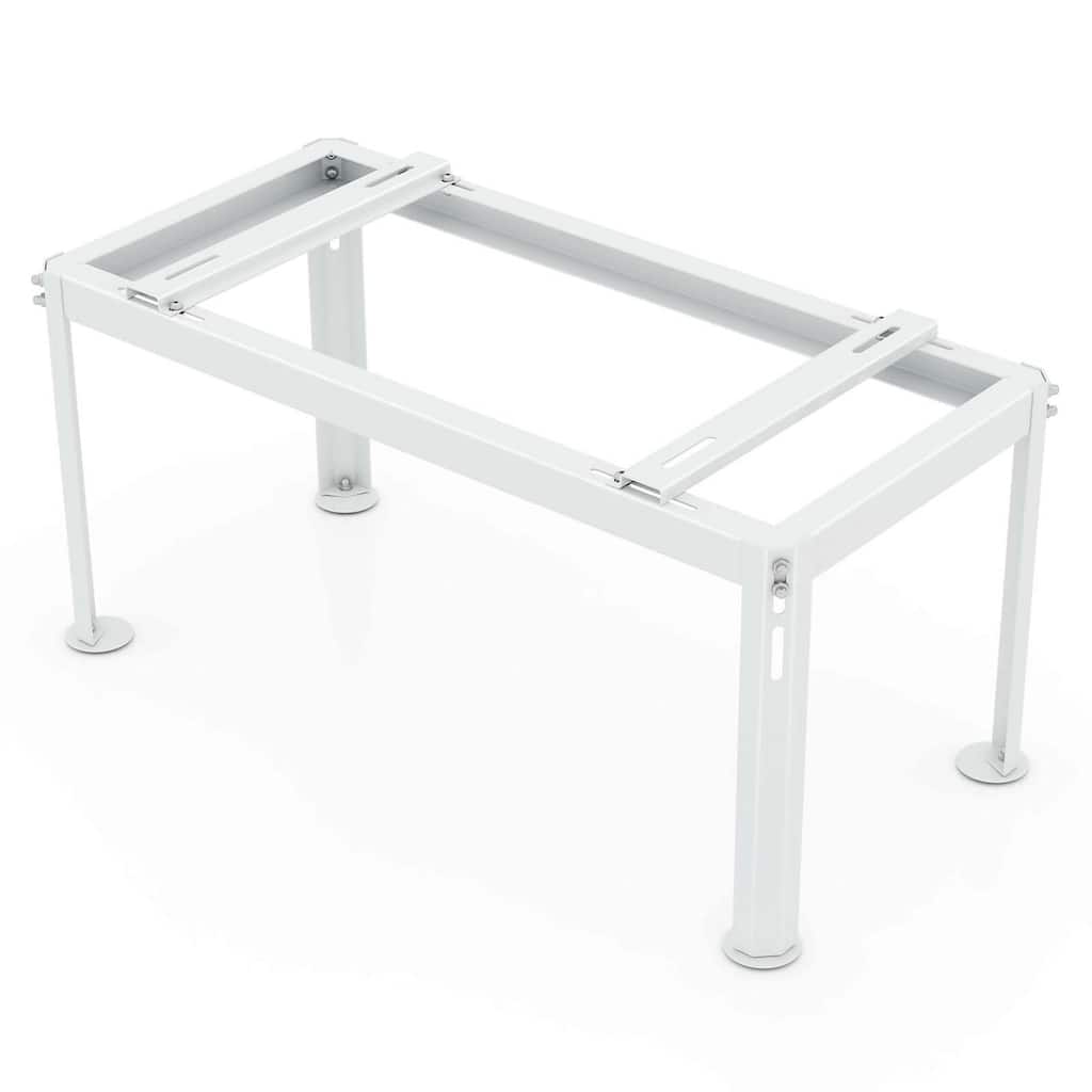 Mini Split Ground Stand Heavy Duty Split AC Bracket w/Adjustable Width