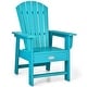 preview thumbnail 11 of 41, Costway Patio Kids' Adirondack Chair Seat Weather Resistant for Ages - See Details Turquoise