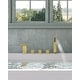preview thumbnail 10 of 12, Roman Tub Faucet with Handheld Shower 3-Handle Deck Mount Bathtub Faucet Set