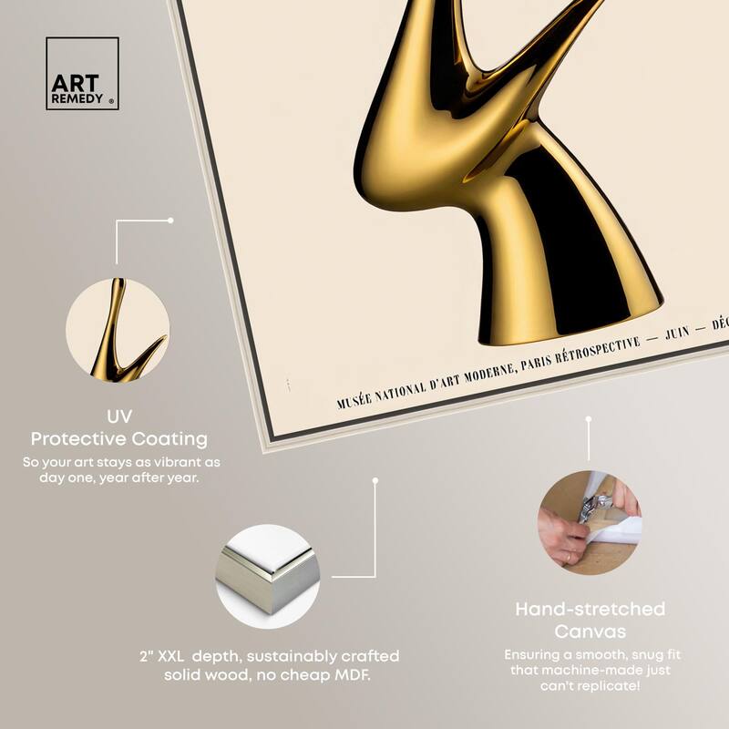 Bird in Space Sculpture Canvas by Art Remedy