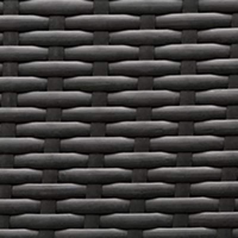Ohana Outdoor 7-pc. Cushioned Black Wicker Conversation Set - No Assembly