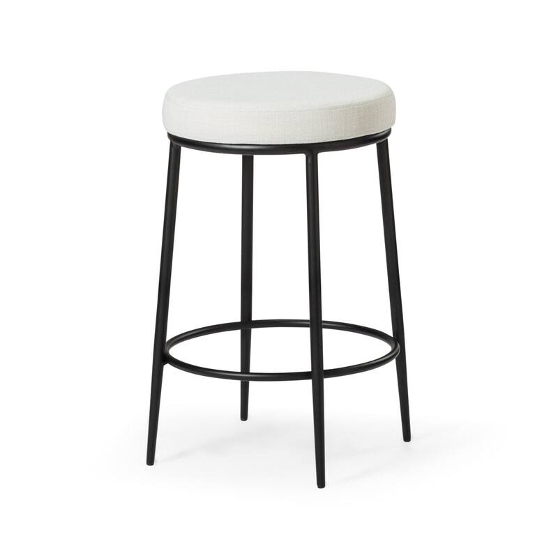 Maven Lane Stella Metal Kitchen Dining Stool