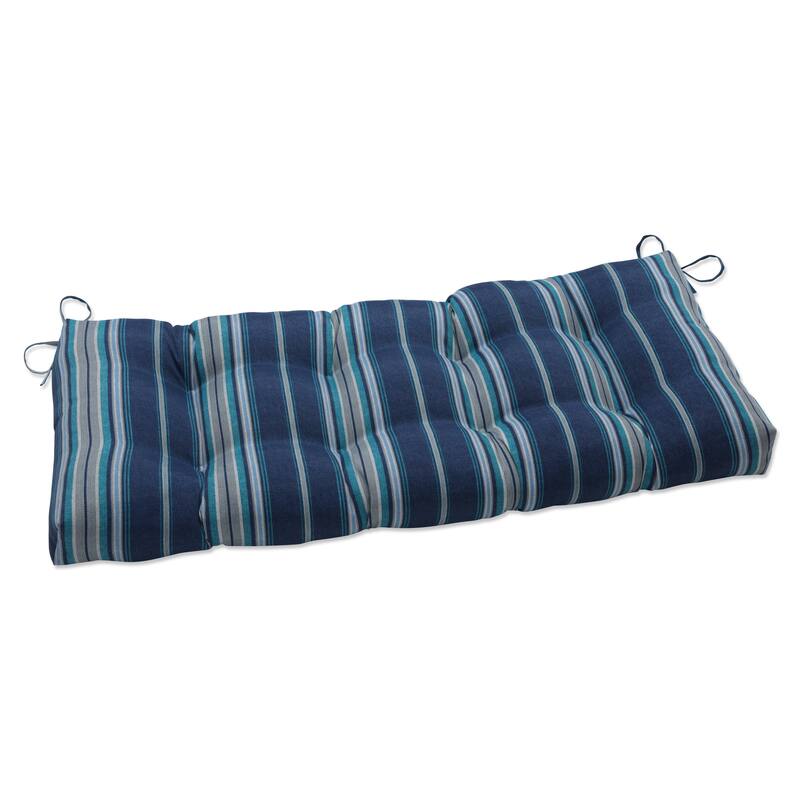 Pillow Perfect Outdoor Terrace Caribe Blown Bench Cushion - 18 X 44 X 5