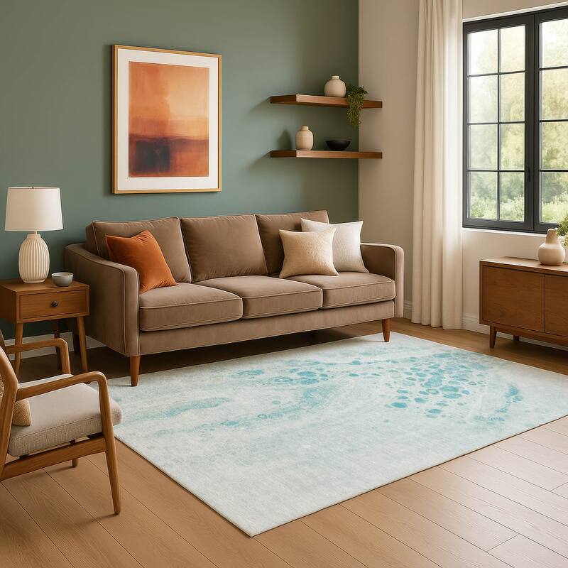 Premium Washable Super Soft Abstract Chic Mayfield Rug