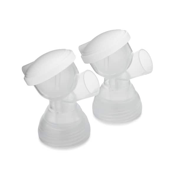 slide 1 of 1, Twist Breast Shield Connectors