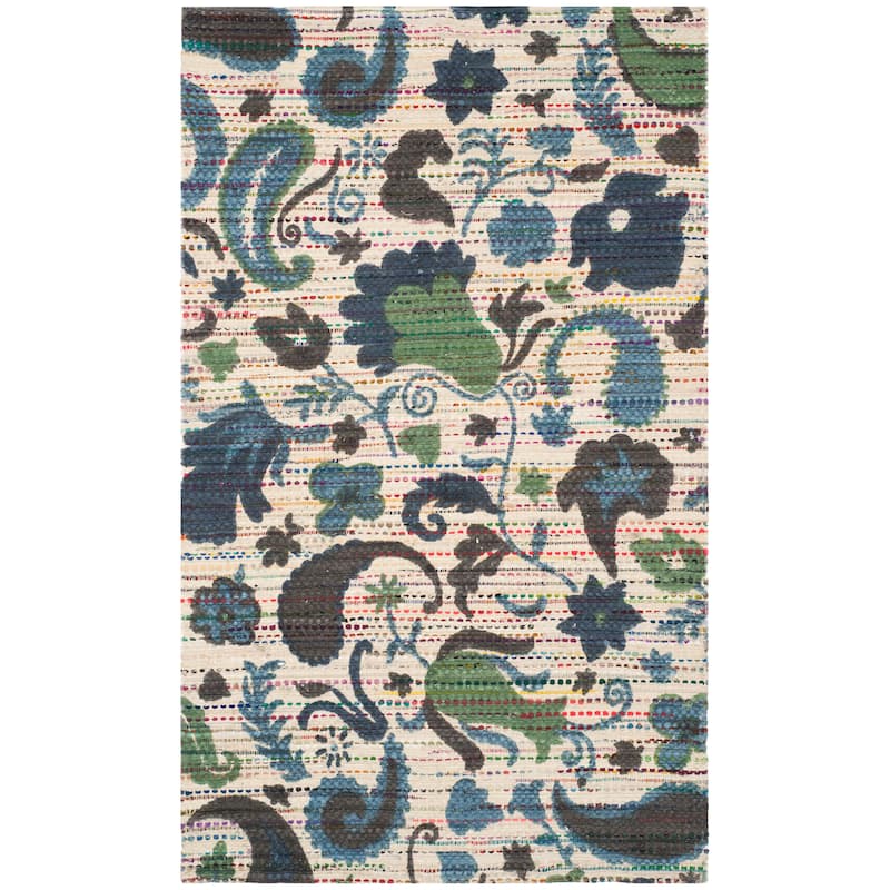 SAFAVIEH Handmade Cedar Brook Nare Modern Cotton Rug
