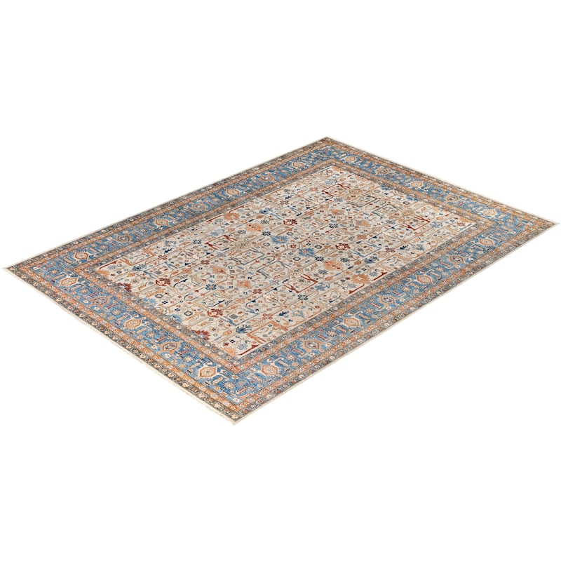 Serapi One-of-a-Kind Hand-Knotted Area Rug - Gray - 10' 1" x 13' 9"