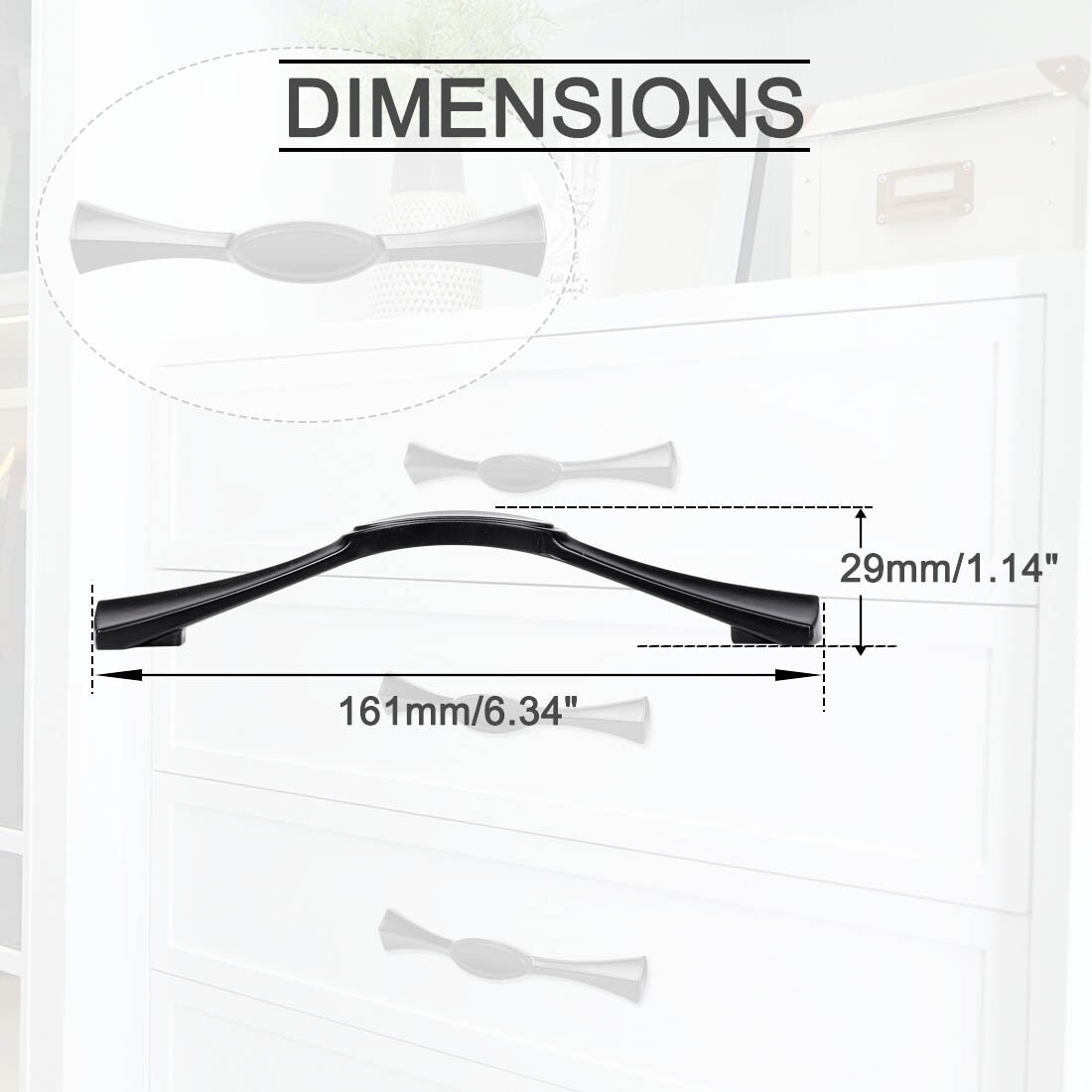 Shop Cabinet Handles Drawer Pulls 5 Hole Center For Cabinets
