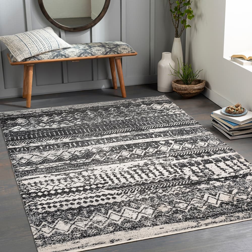 Livabliss Trina Bohemian Machine Washable Area Rug