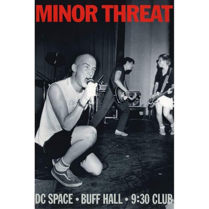 Minor Threat DC Space Art Poster - 24 x 36 Inch