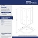 preview thumbnail 2 of 69, DreamLine Prime 38 in. x 38 in. x 74 3/4 in. Sliding Shower Enclosure and Shower Base Kit - 38" x 38"