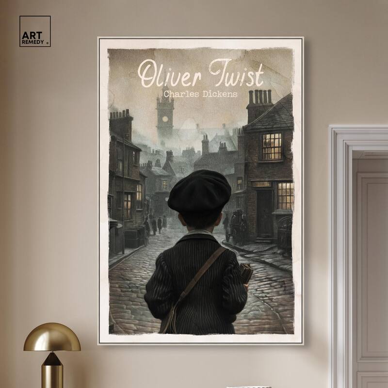 Oliver Twist Classic Canvas by Art Remedy