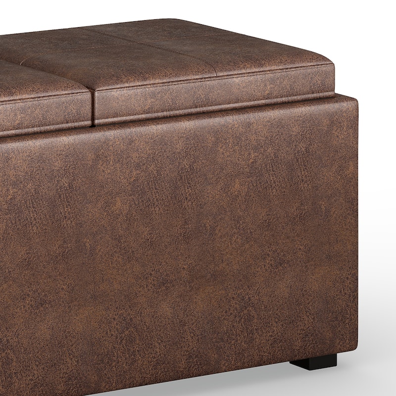 WYNDENHALL Franklin Upholstered 3-piece Ottoman Set