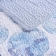 preview thumbnail 4 of 9, Tommy Bahama Ocean Isle Print With Textured Reverse Cotton Quilt (Blue, 3 Piece Set)