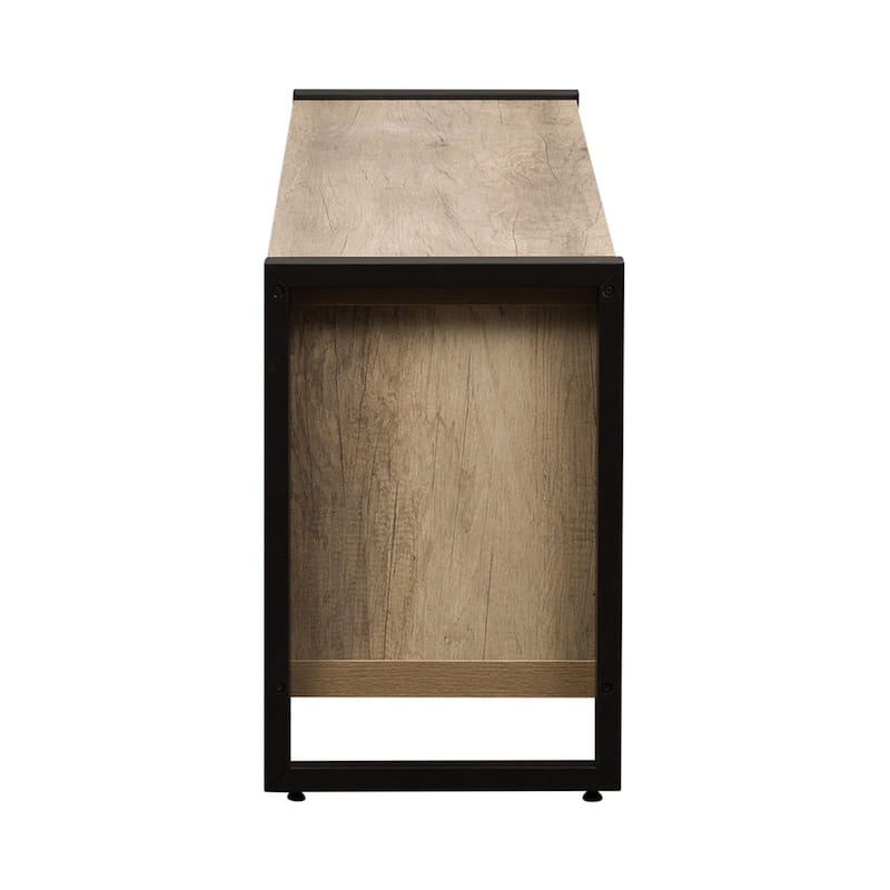 Sun Valley Sandstone 64 Inch TV Console Faux Metal