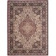 preview thumbnail 6 of 4, SAFAVIEH Lavar Kerman Bogdana Traditional Oriental Cotton Rug 5'1" x 7'6" - Cream/Navy - Rectangle