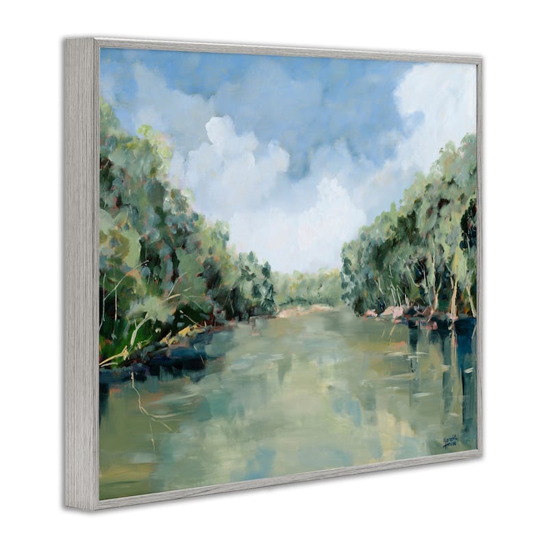Stupell Serene Reflective Nature Framed Giclee Art Design By Meredith Howse