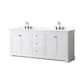 Option White / Giotto Quartz Top / Matte Black Hardware