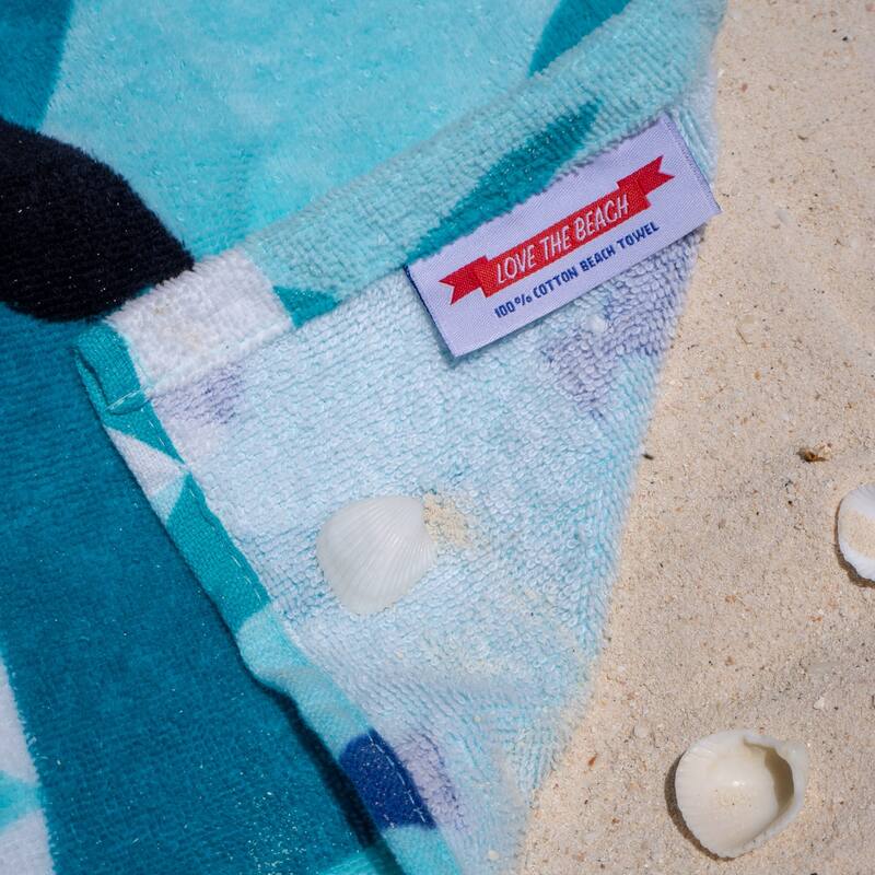 Arkwright Cotton Printed Novelty Beach Towel - 30x60 Inches