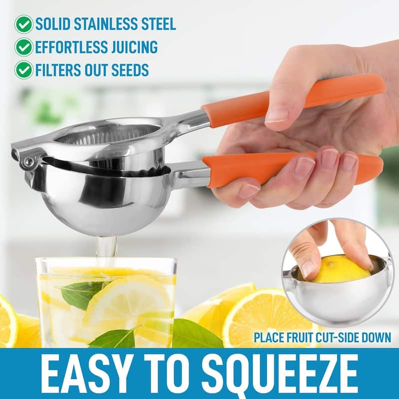 Premium Heavy Duty Lemon Squeezer Stainless Steel