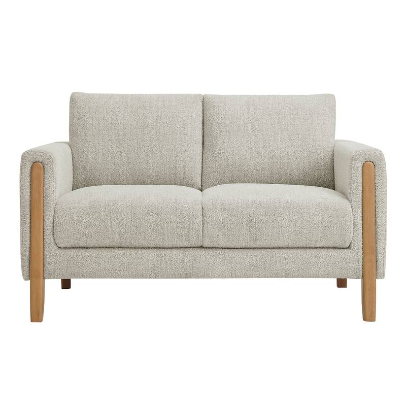 Hawken Boucle Fabric Loveseat
