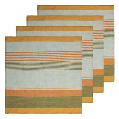 Caravan Vine Stripe Napkins - Set of 4
