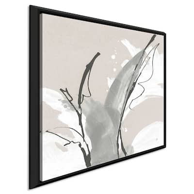 "Touch of Gray V" Print on Floating Canvas