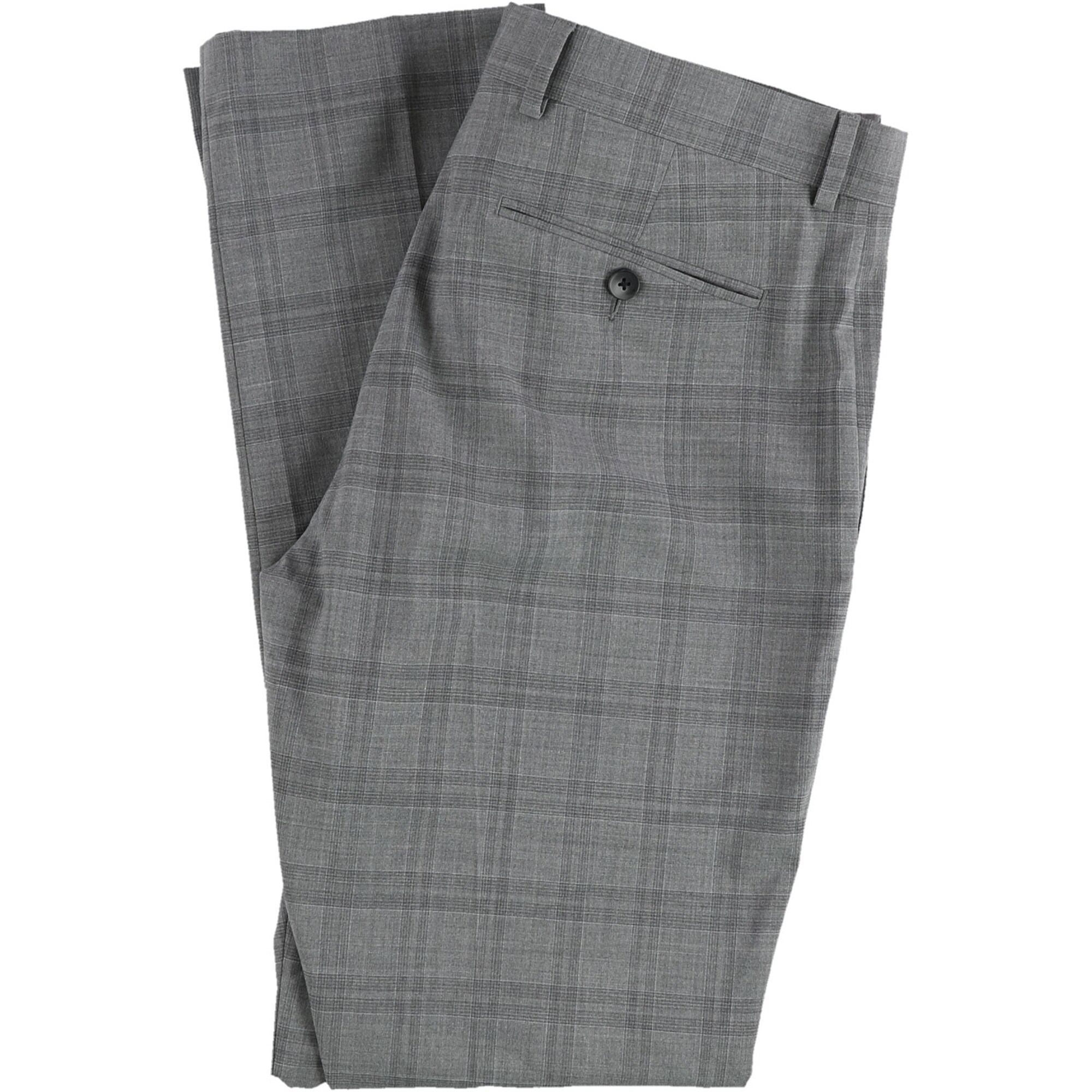 Original Penguin Mens Slim Fit Plaid Dress Pants Slacks, Grey, 33W x 32L - 33W x 32L - Overstock - 41862087 Original Penguin Mens Slim Fit Plaid Dress Pants Slacks, Grey, 33W x 32L - 33W x 32L - Overstock - 41862087