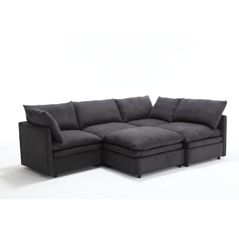 Modern U-shaped Sectional Sofa