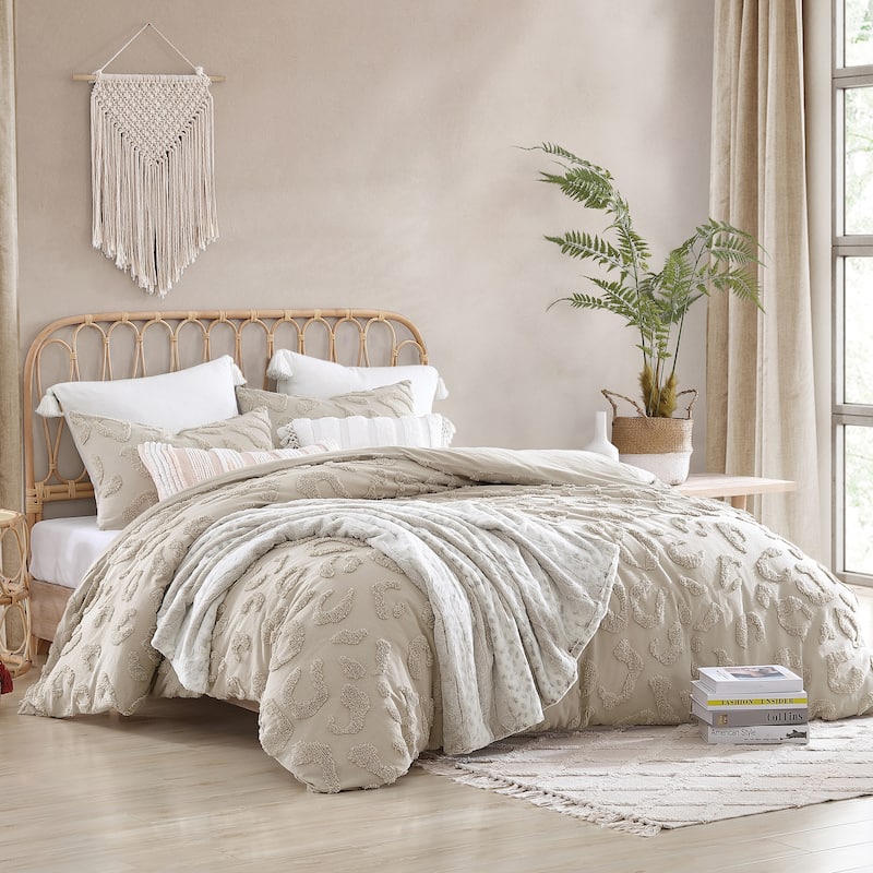 Peri Home Chenille Leopard Comforter Set