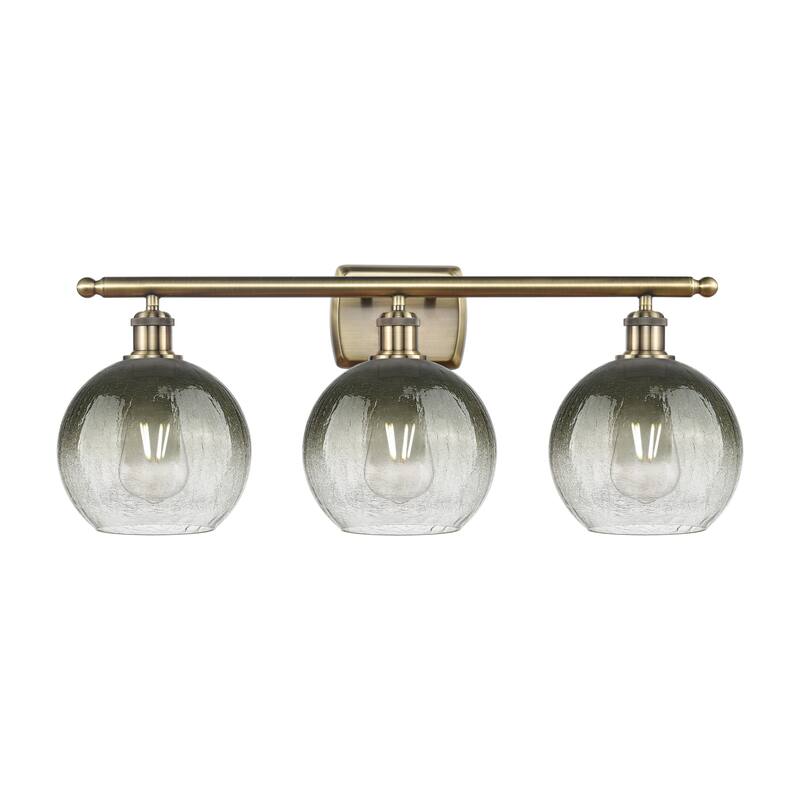 Innovations Lighting Endless Possibilities Ballston - Brookhaven Globe - 3 Light 28" Bath Vanity Light