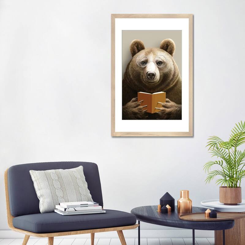 iCanvas "Bear" by Adam Lawless
