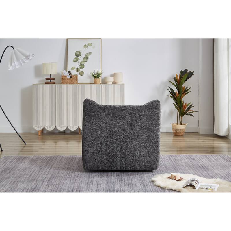 Giant Bean Bag Chair for Adults, Beanbag Fireside Lounger Chair Lazy Floor Sofa Accent Chair for Living Room, Bedroom
