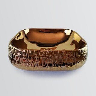 Rosa Imperial Jewel Rose Gold Vessel Sink